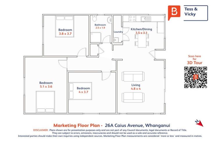 Photo of property in 26a Caius Avenue, Gonville, Whanganui, 4501