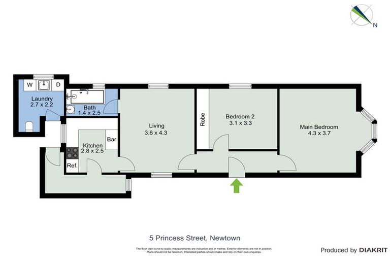 Photo of property in 5 Princess Street, Newtown, Wellington, 6021