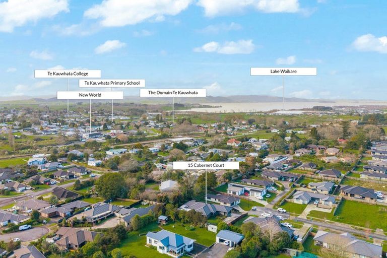 Photo of property in 15 Cabernet Court, Te Kauwhata, 3710