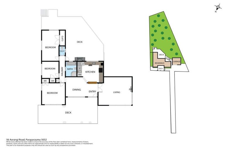 Photo of property in 56 Aorangi Road, Paraparaumu, 5032