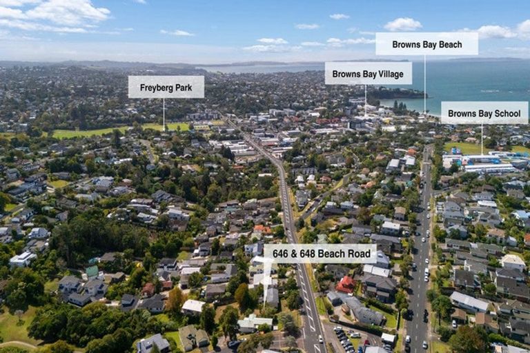Photo of property in 646 Beach Road, Browns Bay, Auckland, 0630