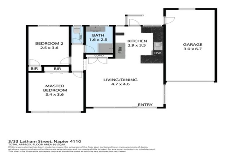 Photo of property in 3/33 Latham Street, Napier South, Napier, 4110