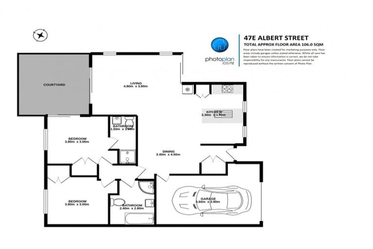 Photo of property in 47e Albert Street, Hamilton East, Hamilton, 3216