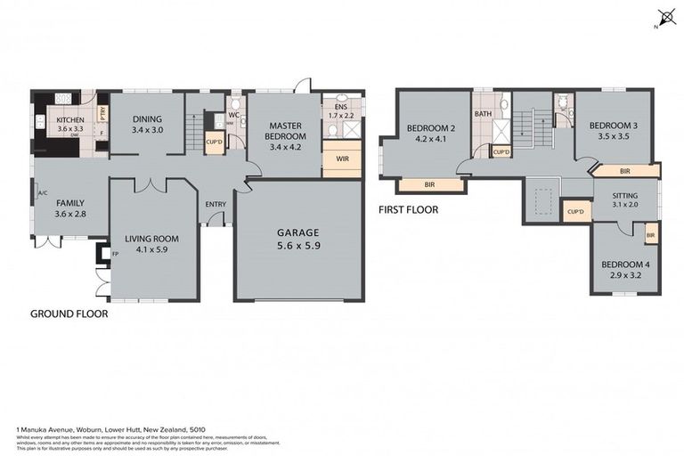 Photo of property in 1 Manuka Avenue, Woburn, Lower Hutt, 5010