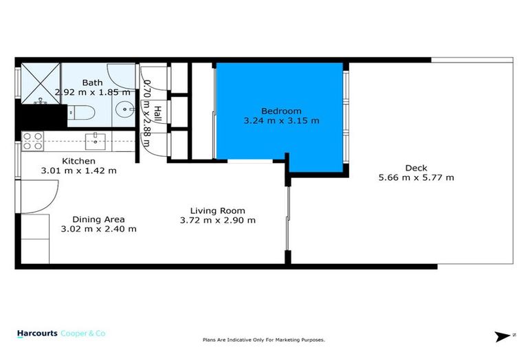 Photo of property in 3/73 Princes Street, Northcote Point, Auckland, 0627