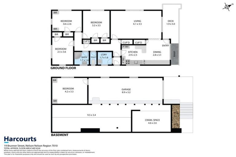 Photo of property in 19 Brunner Street, Nelson South, Nelson, 7010