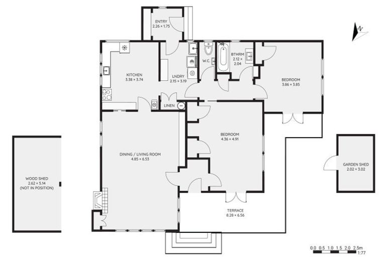 Photo of property in 26 Franklin Terrace, Havelock North, 4130