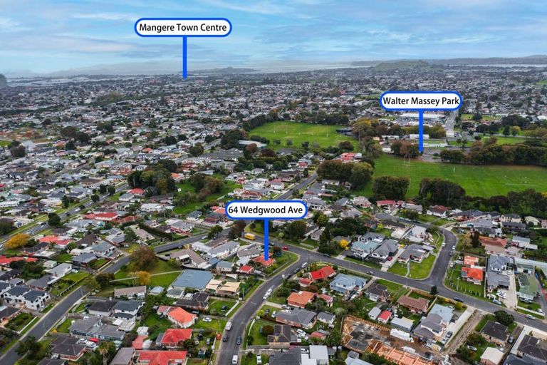 Photo of property in 64 Wedgwood Avenue, Mangere East, Auckland, 2024