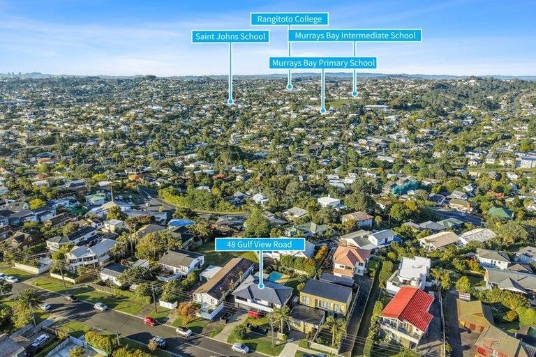 Photo of property in 48 Gulf View Road, Murrays Bay, Auckland, 0630