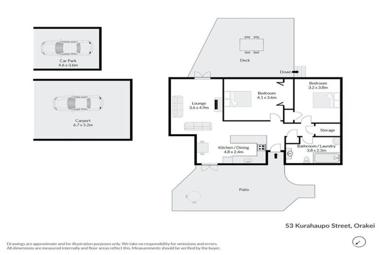 Photo of property in 53 Kurahaupo Street, Orakei, Auckland, 1071