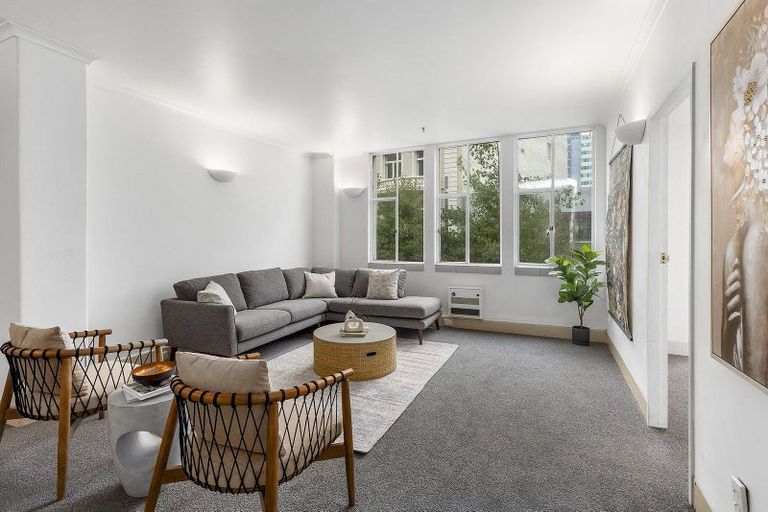 Photo of property in Civic Chambers Apartments, 6/25 Cuba Street, Te Aro, Wellington, 6011