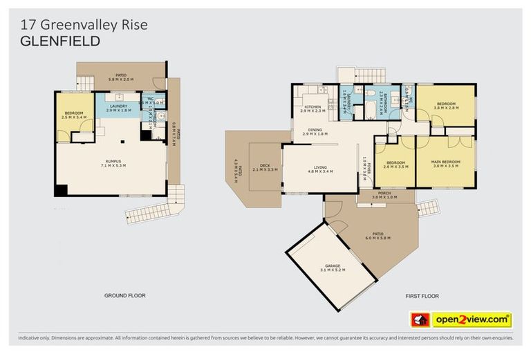 Photo of property in 2/17 Greenvalley Rise, Glenfield, Auckland, 0629