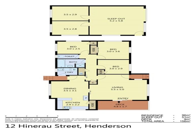 Photo of property in 12 Hinerau Street, Henderson, Auckland, 0612