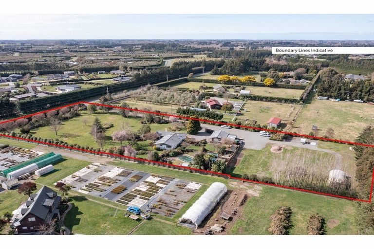 Photo of property in 1029 Tram Road, Swannanoa, Kaiapoi, 7692
