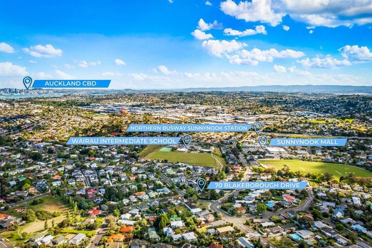 Photo of property in 70 Blakeborough Drive, Forrest Hill, Auckland, 0620