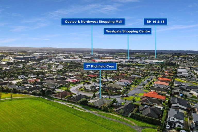 Photo of property in 27 Richfield Crescent, Westgate, Auckland, 0614