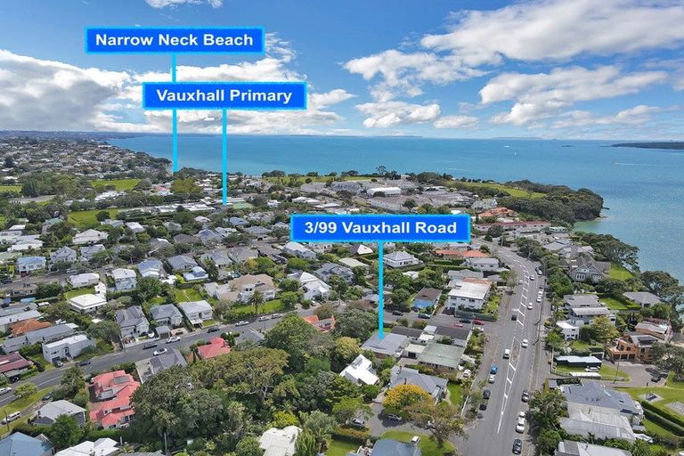 Photo of property in 3/99 Vauxhall Road, Devonport, Auckland, 0624