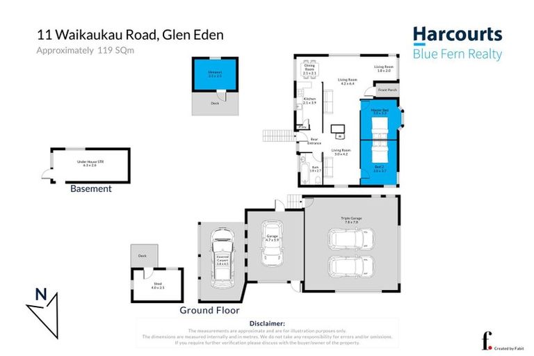 Photo of property in 11 Waikaukau Road, Glen Eden, Auckland, 0602