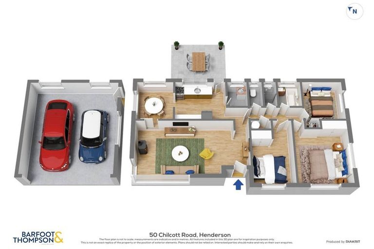 Photo of property in 50 Chilcott Road, Henderson, Auckland, 0612