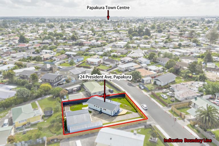 Photo of property in 24 President Avenue, Papakura, 2110