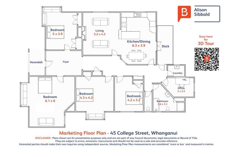 Photo of property in 45 College Street, College Estate, Whanganui, 4500