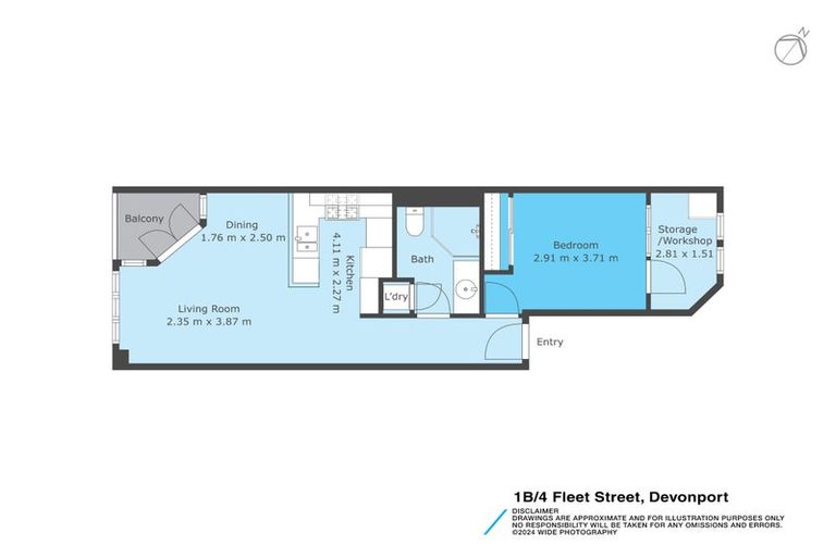 Photo of property in 1b/4 Fleet Street, Devonport, Auckland, 0624