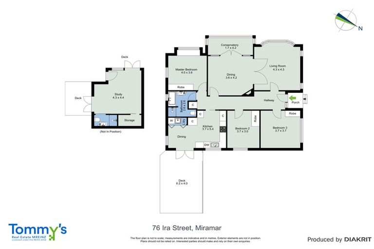 Photo of property in 76 Ira Street, Miramar, Wellington, 6022