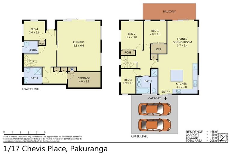 Photo of property in 1/17 Chevis Place, Pakuranga, Auckland, 2010