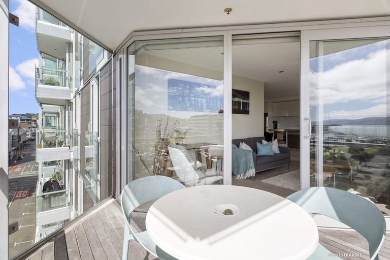 Photo of property in Piermont Apartments, 5f/82 Cable Street, Te Aro, Wellington, 6011