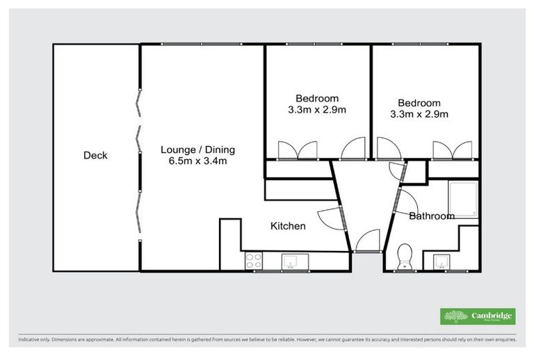 Photo of property in 2/14 Thornton Road, Cambridge, 3434