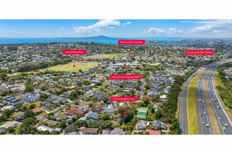 Photo of property in 2/74 Cockayne Crescent, Sunnynook, Auckland, 0620