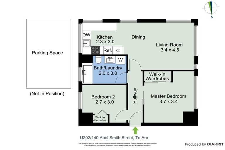 Photo of property in Iona Towers, 202/140 Abel Smith Street, Te Aro, Wellington, 6011