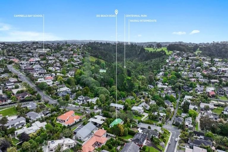 Photo of property in 283a Beach Road, Campbells Bay, Auckland, 0630