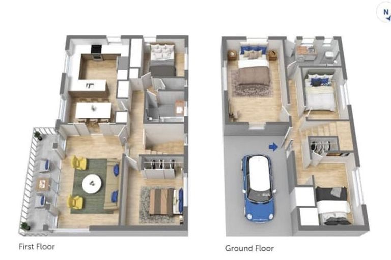 Photo of property in 1/6 Helvetia Drive, Browns Bay, Auckland, 0630