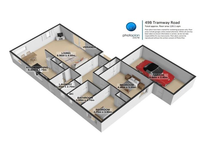 Photo of property in 49b Tramway Road, Enderley, Hamilton, 3214