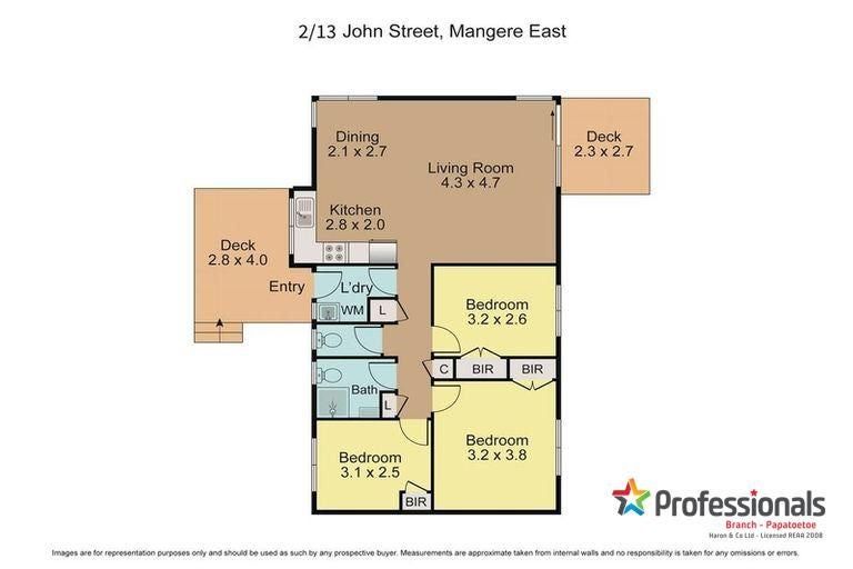 Photo of property in 2/13 John Street, Mangere East, Auckland, 2024