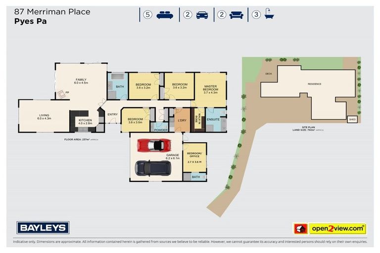 Photo of property in 87 Merriman Place, Pyes Pa, Tauranga, 3112