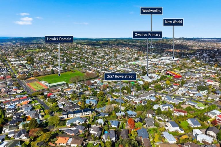 Photo of property in 2/57 Howe Street, Howick, Auckland, 2014
