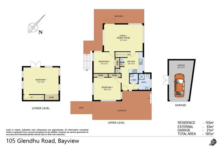 Photo of property in 105 Glendhu Road, Bayview, Auckland, 0629