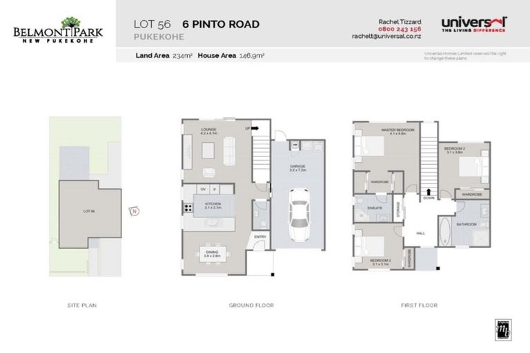 Photo of property in 6 Pinto Road, Pukekohe, 2120