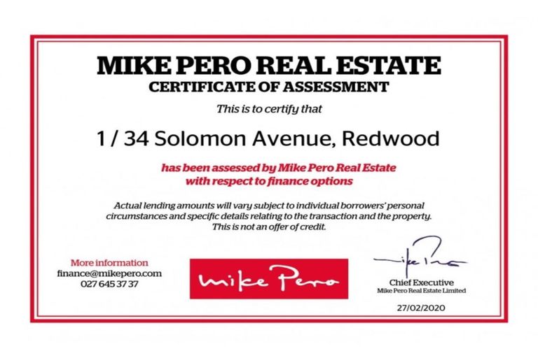 Photo of property in 1/34 Solomon Avenue, Redwood, Christchurch, 8051