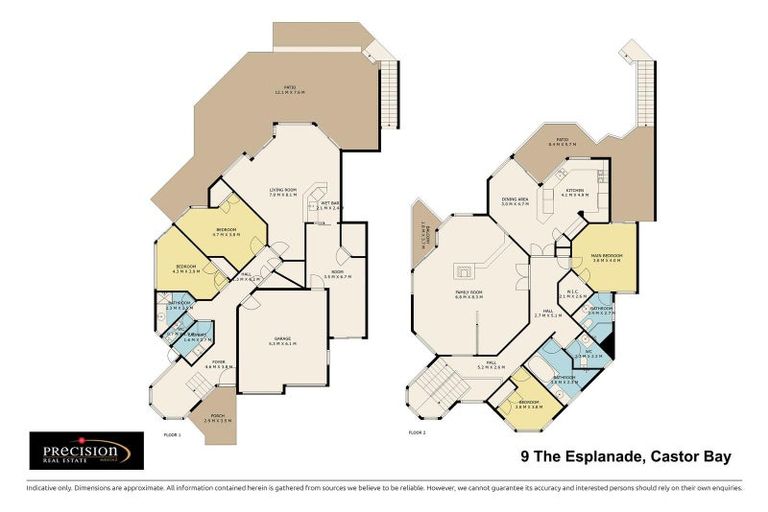 Photo of property in 1/9 The Esplanade, Castor Bay, Auckland, 0620