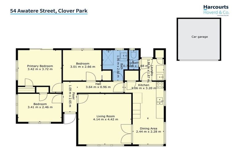 Photo of property in 54 Awatere Street, Clover Park, Auckland, 2023