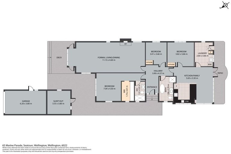 Photo of property in 65 Marine Parade, Seatoun, Wellington, 6022