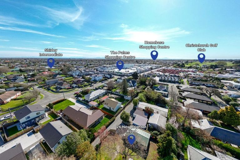 Photo of property in 26 New Brighton Road, Shirley, Christchurch, 8061