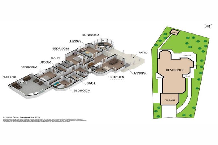 Photo of property in 55 Cedar Drive, Paraparaumu Beach, Paraparaumu, 5032