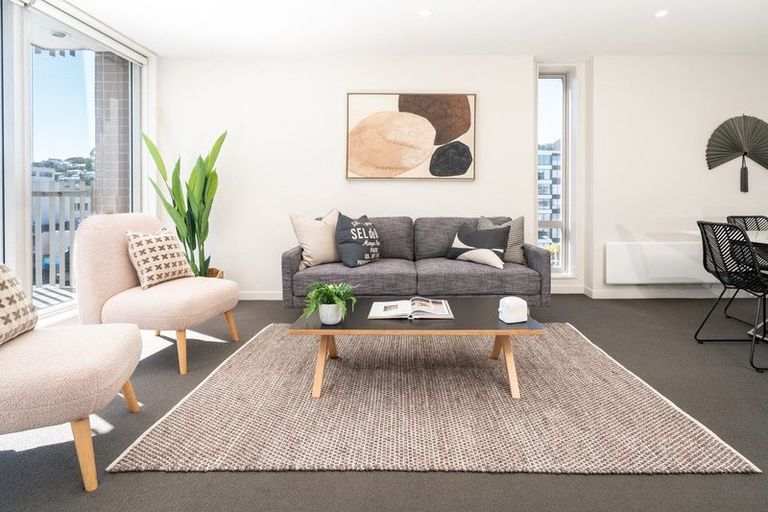 Photo of property in Republic Apartments, 4h/11 Tennyson Street, Te Aro, Wellington, 6011