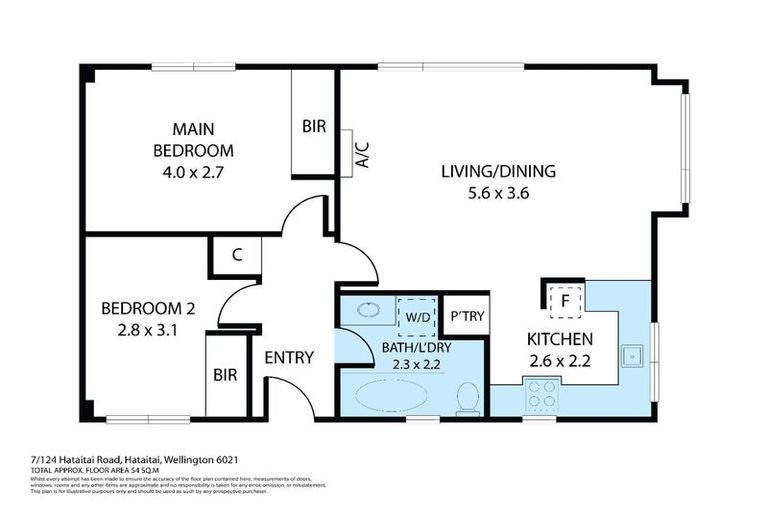 Photo of property in 7/124 Hataitai Road, Hataitai, Wellington, 6021