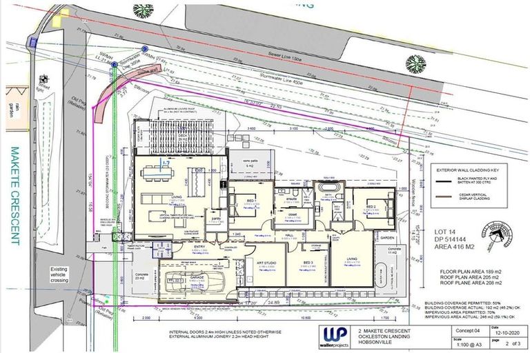 Photo of property in 2 Makete Crescent, Hobsonville, Auckland, 0618