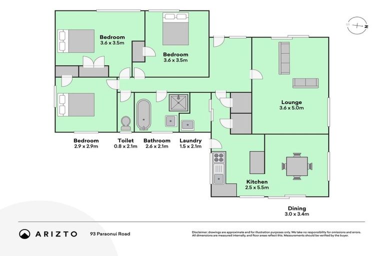 Photo of property in 93 Paraonui Road, Tokoroa, 3420